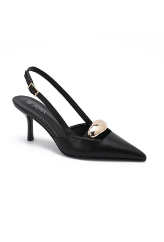 Francisca sling back pump Black - Dresses Boutique B.V.