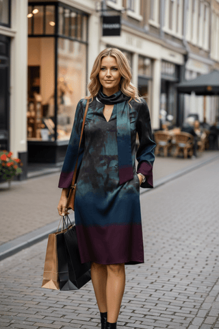 Freula print dress - Dresses Boutique B.V.