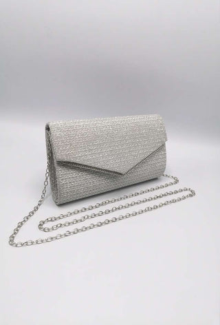 Gina clutch Silver - Dresses Boutique B.V.