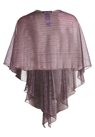 Glitter lurex stola Pink Silver - Dresses Boutique B.V.