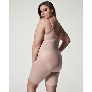 High - Waisted Mid - Thigh Champagne Beige - Dresses Boutique B.V.
