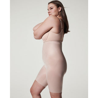 High - Waisted Mid - Thigh Champagne Beige - Dresses Boutique B.V.