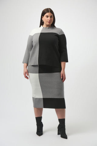 Jacquard Sweater skirt - Dresses Boutique B.V.