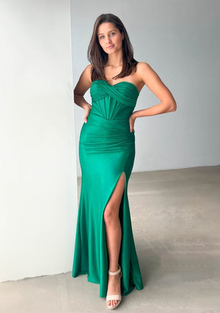 Jersay dress Lush Green - Dresses Boutique B.V.