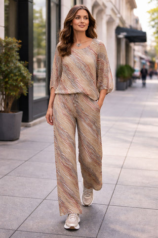 Ranu lurex blouse Multi