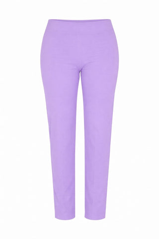 Knit basic pant Lilac - Dresses Boutique B.V.