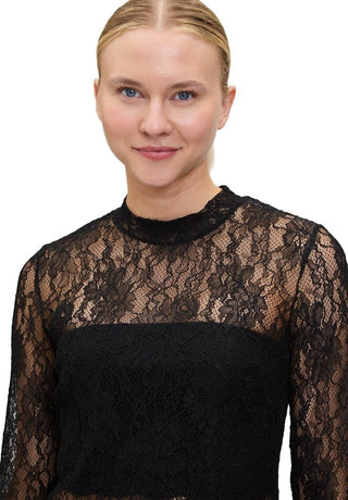 Lace LS top - Dresses Boutique B.V.