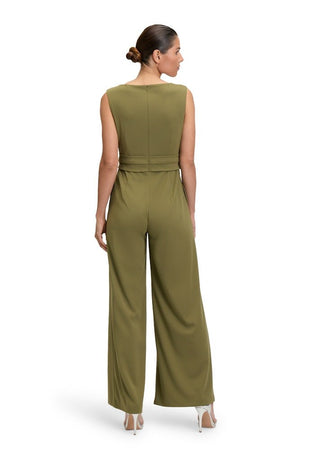 Lara jumpsuit Deep Avocado - Dresses Boutique B.V.