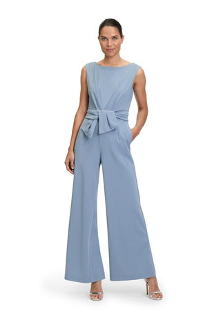 Lara jumpsuit Light steel blue - Dresses Boutique B.V.