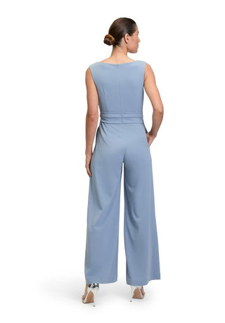 Lara jumpsuit Light steel blue - Dresses Boutique B.V.