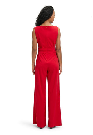 Lara jumpsuit Red Rose - Dresses Boutique B.V.