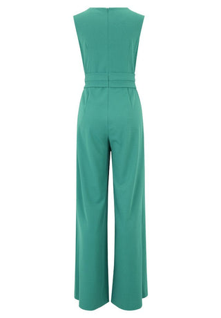 Lara jumpsuit Silky green - Dresses Boutique B.V.