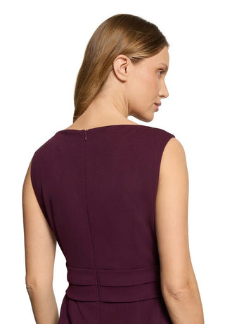 Lara jumpsuit Strong Aubergine - Dresses Boutique B.V.