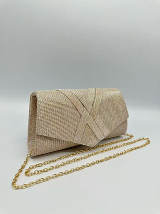 Lax clutch Champagne - Dresses Boutique B.V.