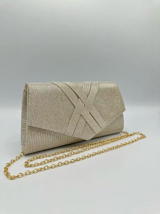 Lax clutch Gold - Dresses Boutique B.V.
