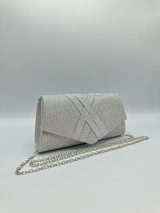 Lax clutch Silver - Dresses Boutique B.V.