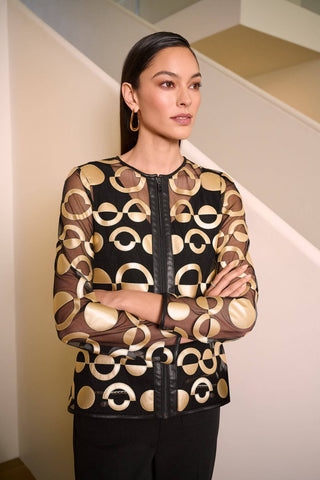 Leatherette jacket - Dresses Boutique B.V.