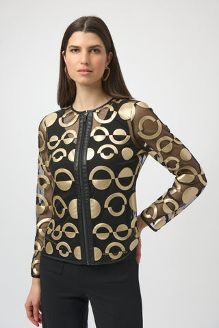 Leatherette jacket - Dresses Boutique B.V.