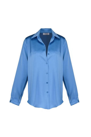 Leonie SS26 blouse Light blue - Dresses Boutique B.V.