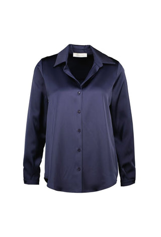 Leonie blouse Navy - Dresses Boutique B.V.