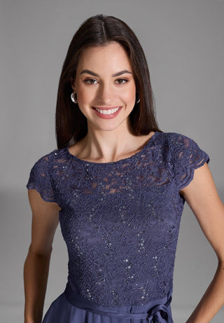 Liliana dress Future blue - Dresses Boutique B.V.