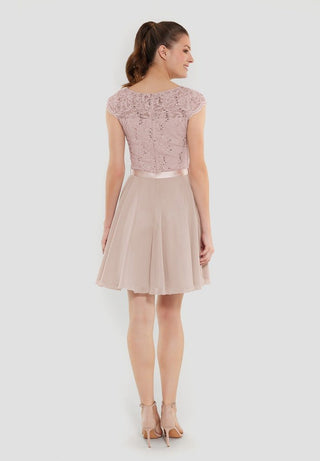 Liliana dress Peach blush - Dresses Boutique B.V.