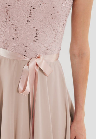 Liliana dress Peach blush - Dresses Boutique B.V.