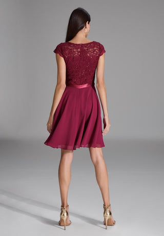 Liliana dress Ruby red - Dresses Boutique B.V.