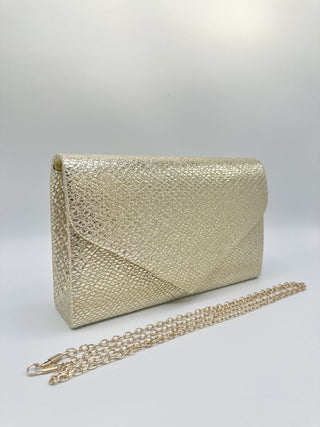 Lilon clutch Gold - Dresses Boutique B.V.