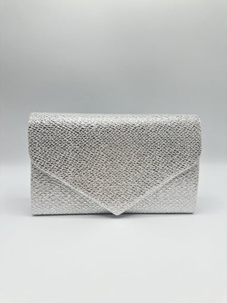Lilon clutch Silver - Dresses Boutique B.V.