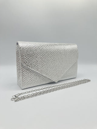 Lilon clutch Silver - Dresses Boutique B.V.