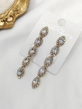 Linia earrings Gold - Dresses Boutique B.V.