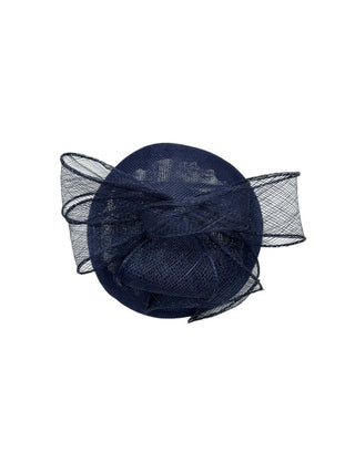 Luna fascinator Navy - Dresses Boutique B.V.