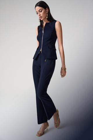 LuxTwillPull-OnFlarePantsWithChainBelt_Midnightblue_4