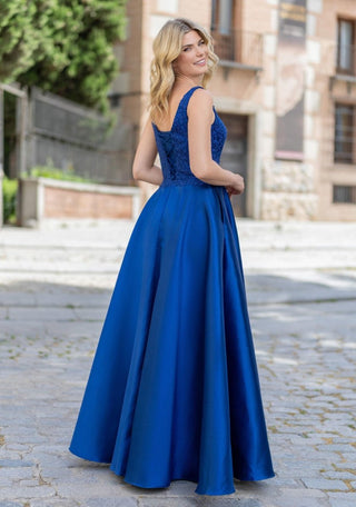 Manali dress Poseidon Blue - Dresses Boutique B.V.