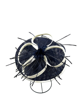 Maxime fascinator Navy - Dresses Boutique B.V.