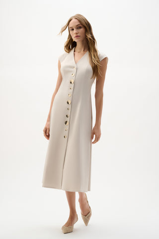 MelangeMillenniumFitAndFlareDress_Natural_5