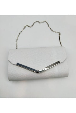 Meloni clutch White - Dresses Boutique B.V.