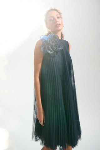 Mesh And Lace A - Line Dress - Dresses Boutique B.V.