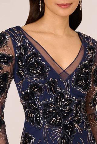 Mesh velvet dress - Dresses Boutique B.V.