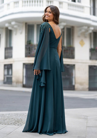 Minelli dress 1099 Botanical green - Dresses Boutique B.V.