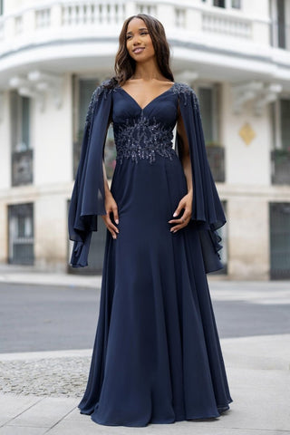 Minelli dress 1099 Twilight blue - Dresses Boutique B.V.