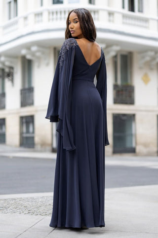 Minelli dress 1099 Twilight blue - Dresses Boutique B.V.