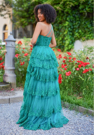 Mione dress Posy green - Dresses Boutique B.V.