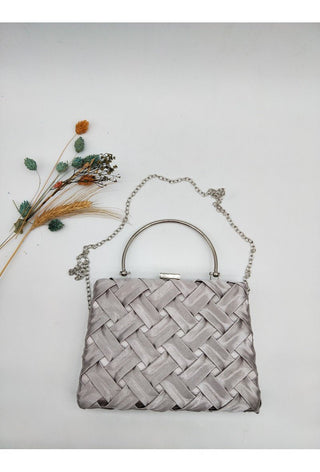 Mirella special clutch Silver - Dresses Boutique B.V.