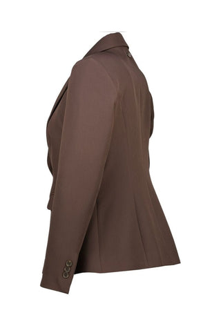 New Alba blazer Choco - Dresses Boutique B.V.