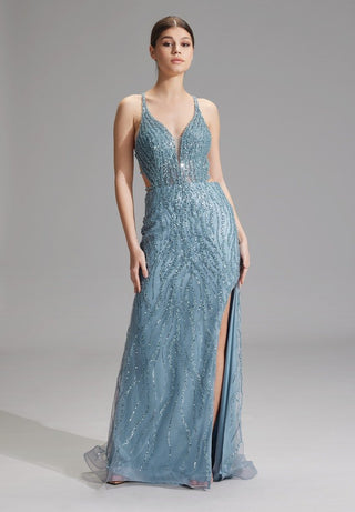 New York dress Steel - Dresses Boutique B.V.