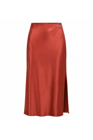 New alessia split skirt Brick - Dresses Boutique B.V.