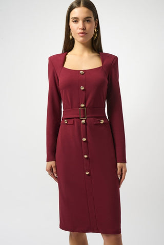 Niala dress Merlot - Dresses Boutique B.V.