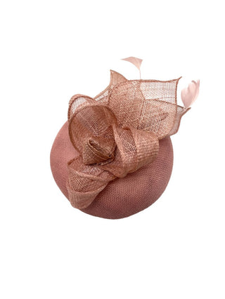 Nila fascinator Old pink - Dresses Boutique B.V.